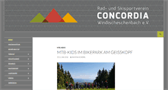 Desktop Screenshot of concordia-we.de